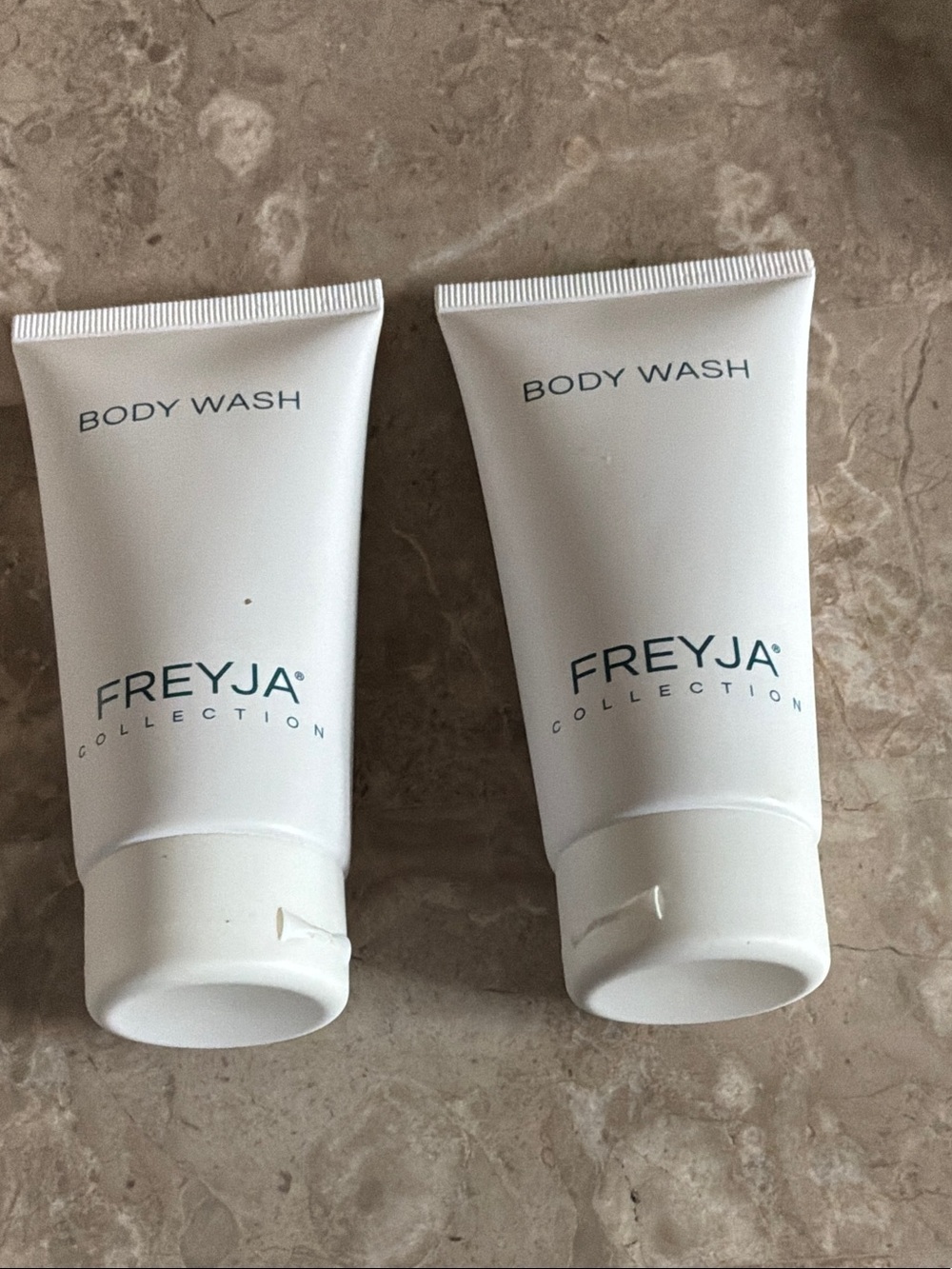 FREYJA Collection Body Wash Tubes - White